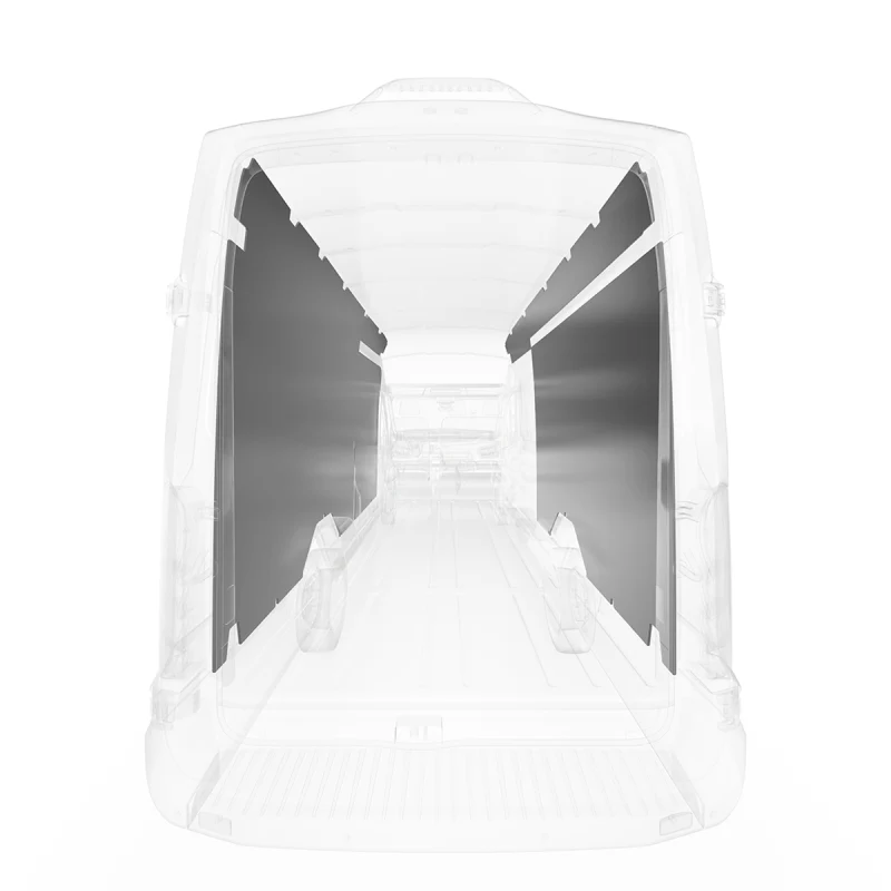 LEGEND DuraTherm Wall Liner ONLY - Ford Transit 148" Wheelbase Cargo Van Mid Roof - White - Single Side Door Model 744-114-2614.MR