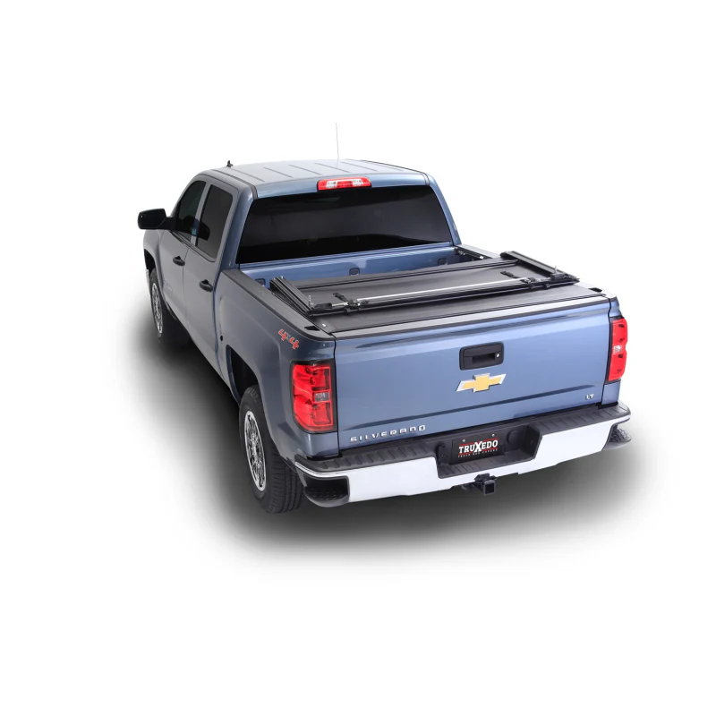 Truxedo Deuce Tonneau Cover - Black - 2007-2013 Chevy Silverado/GMC Sierra 1500/2007-2014 2500 HD/3500 HD 8' Bed with Cargo Management System with Single Rear Wheels Model 771701 - Image 7