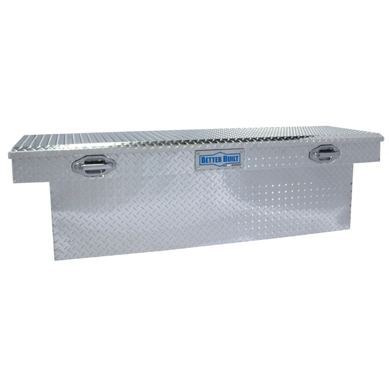 Better Built 71" Bright Aluminum Deep Crossover Tool Box Model 79011028