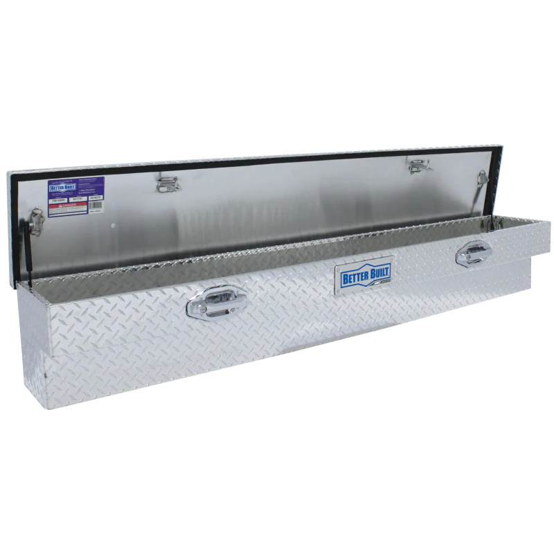 Better Built 60" Bright Aluminum Side Mount Tool Box Model 79011033 - Image 3