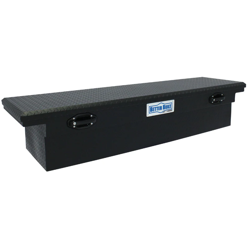 Better Built 69" Matte Black Aluminum Low Profile Crossover Tool Box Model 79211099