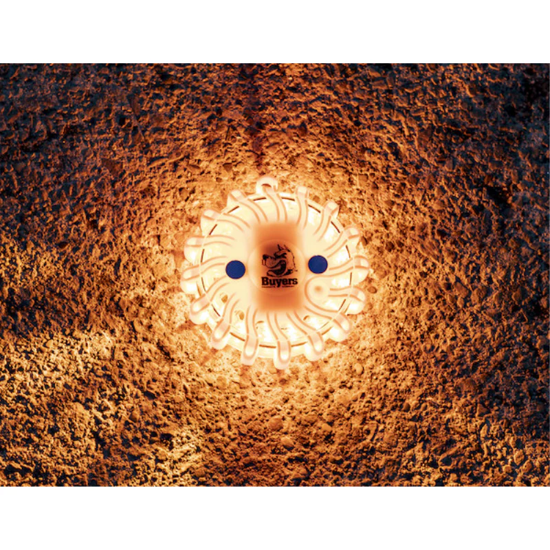 Buyers Products 4 Inch Round Rechargeable LED Amber Road Strobe/Flares Model 8891017 - Image 5