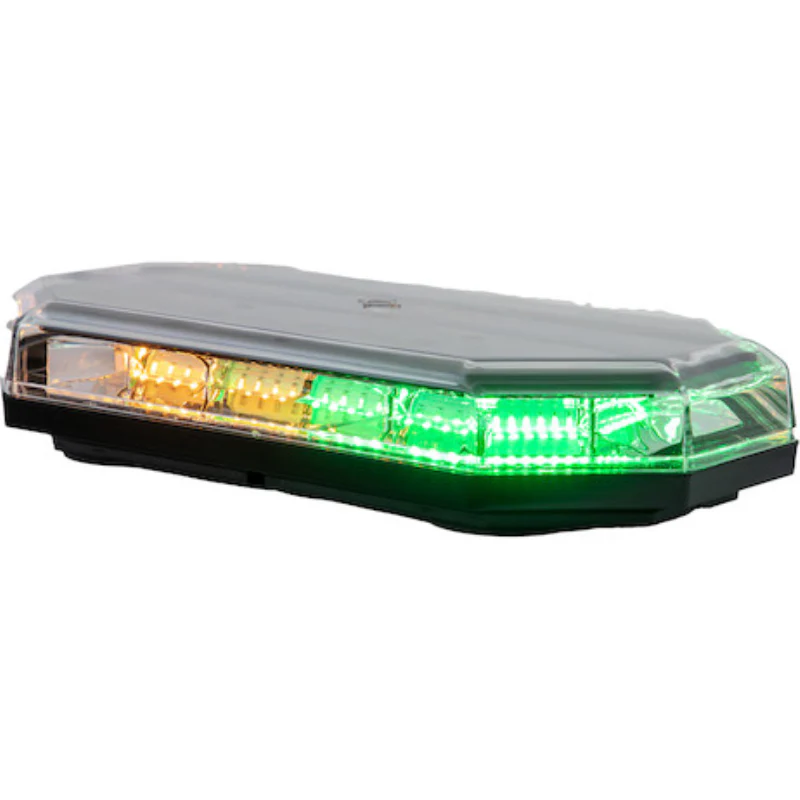 Buyers Products 15 Inch Octagonal LED Modular Mini Light Bar - Amber/Green Model 8891069 - Image 5