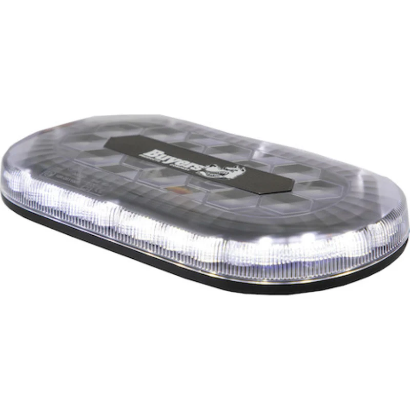 Buyers Products 13 Inch Oval Amber/Clear Modular Mini Light Bar Model 8891172 - Image 6