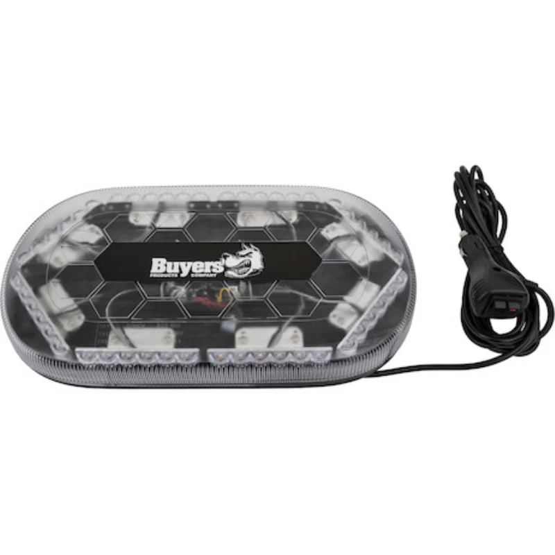 Buyers Products 13 Inch Oval Amber/Green Modular Mini Light Bar Model 8891179 - Image 5
