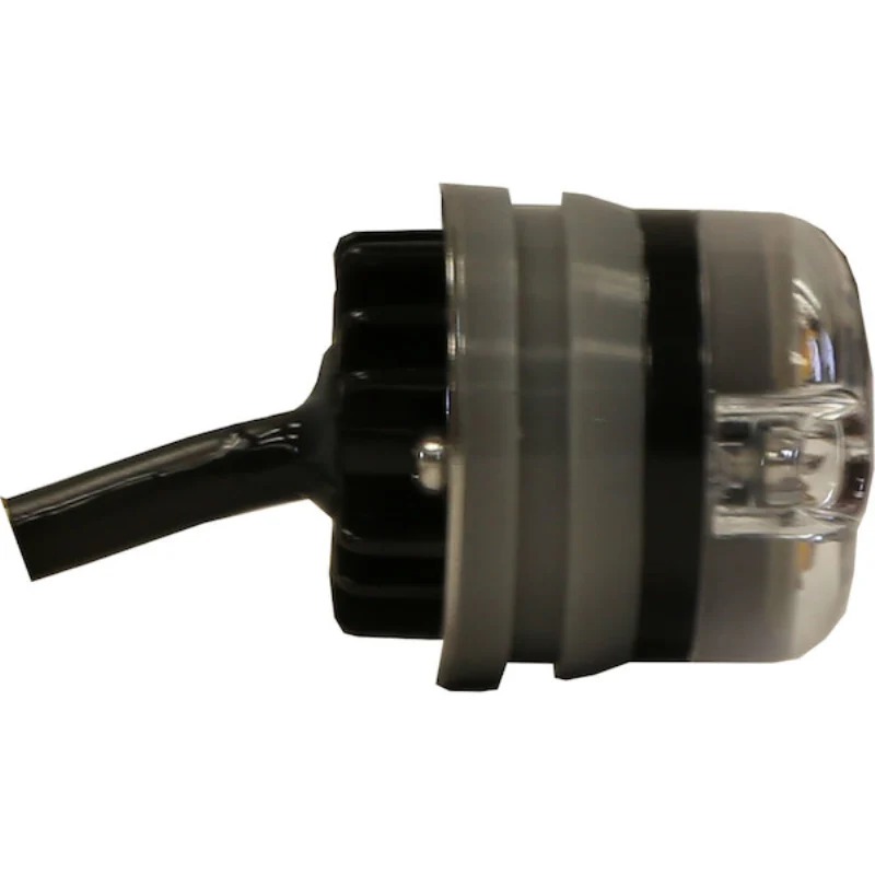 Buyers Products 1 Inch Push-On Hideaway Round LED Amber Strobe Kit with In-Line Flashers Model 8891326 - Image 3