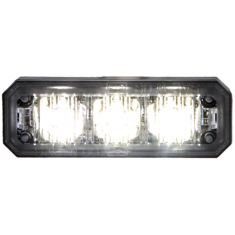 Buyers Products 2.5 Inch Low Profile Rectangular LED Amber Strobe Light Model 8891403 - Image 4