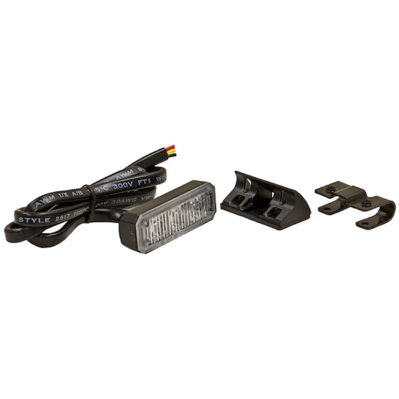 Buyers Products 2.5 Inch Low Profile Rectangular LED Amber Strobe Light Model 8891403 - Image 9