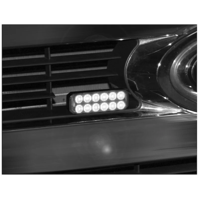 Buyers Products 5 Inch Dual Row LED Clear Strobe Light Series Model 8891701 - Image 2