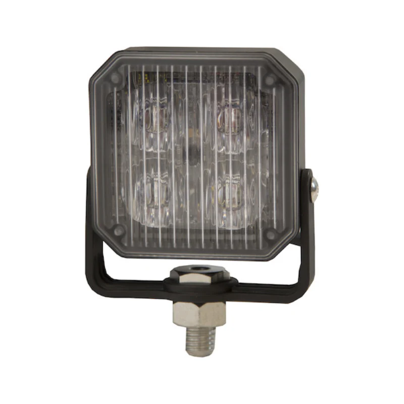 Buyers Products 3 Inch Post-Mounted Square LED Amber Strobe Light Series Model 8891800 - Image 5