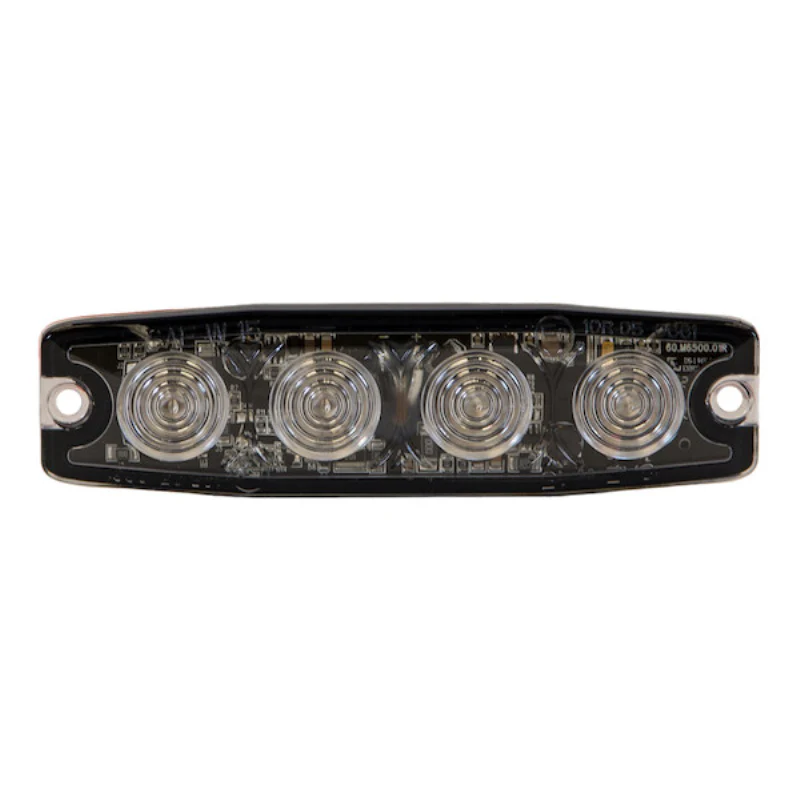 Buyers Products 4.5 Inch Ultra Thin Rectangular LED Red/Blue Strobe Light Series Model 8892245 - Image 2