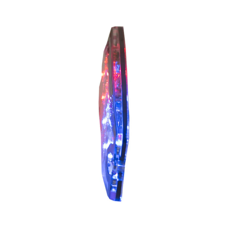 Buyers Products 4.5 Inch Ultra Thin Rectangular LED Red/Blue Strobe Light Series Model 8892245 - Image 4