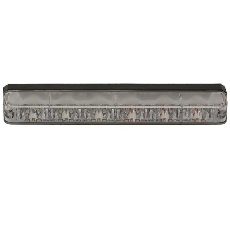 Buyers Products 5 Inch Ultra Bright Narrow Profile Rectangular LED Amber/Clear Strobe Light Series Model 8892802 - Image 2