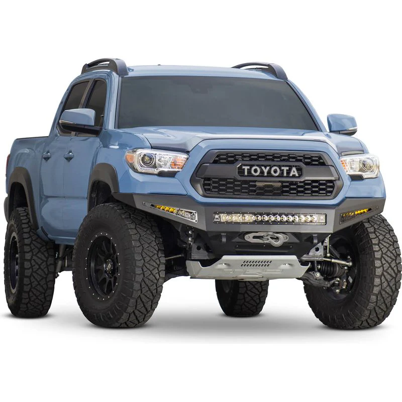 Addictive Desert Designs 16 - 23 Toyota Tacoma HoneyBadger Front Bumper Model F687382730103 - Image 4