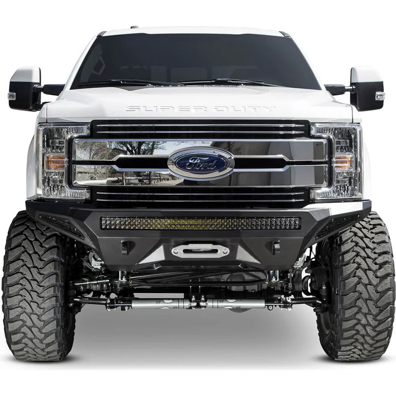 Addictive Desert Designs 17 - 22 Ford Super Duty Stealth Fighter Front Bumper Model F161202860103 - Image 3