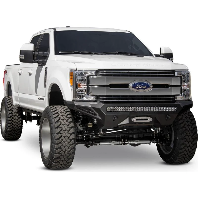 Addictive Desert Designs 17 - 22 Ford Super Duty Stealth Fighter Front Bumper Model F161202860103 - Image 5