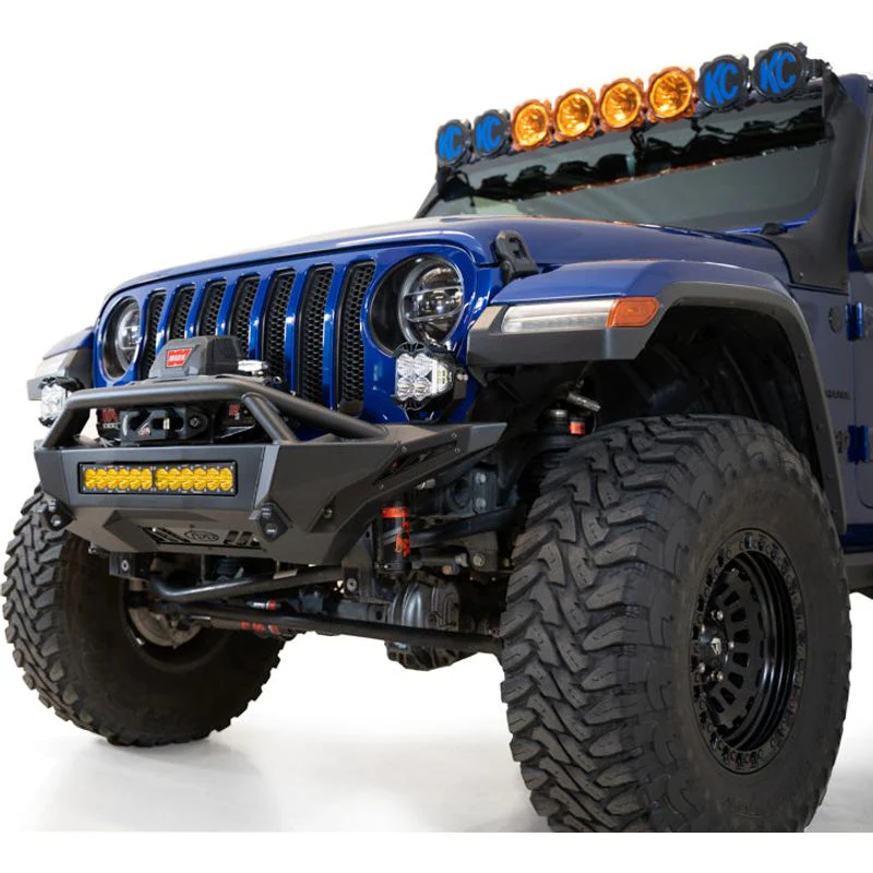 Addictive Desert Designs 18 - 23 Jeep JL/JT Stealth Fighter Front Bumper Model F960272110103 - Image 4