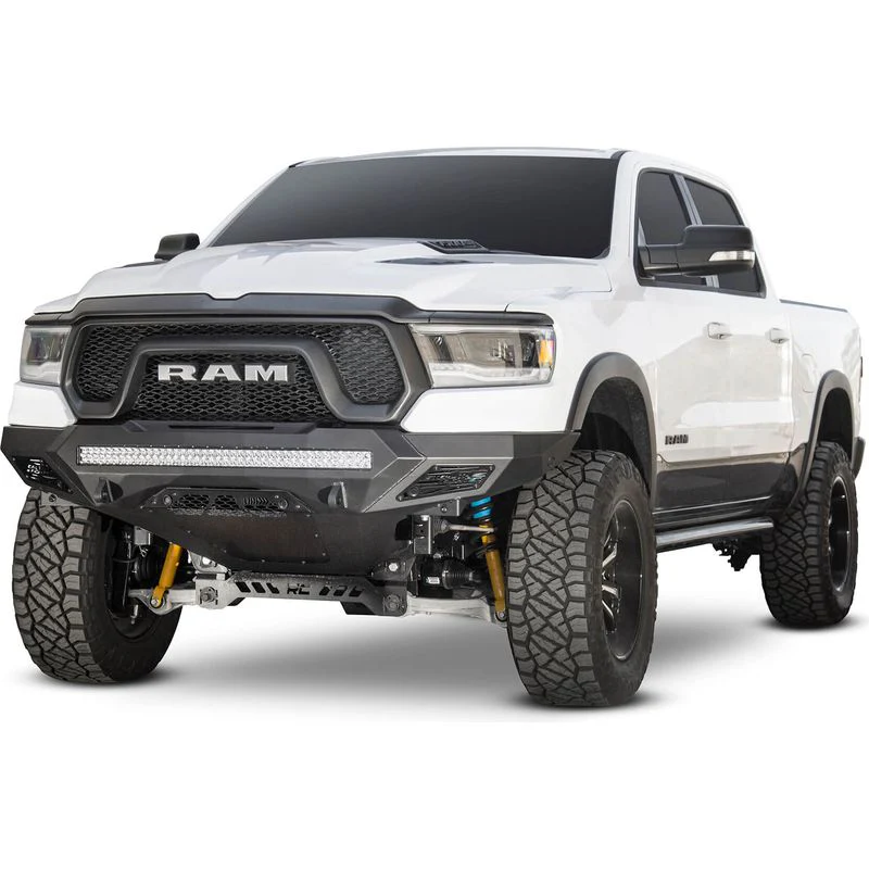 Addictive Desert Designs 19 - 23 RAM Rebel 1500 Stealth Fighter Front Bumper Model F611402770103 - Image 5