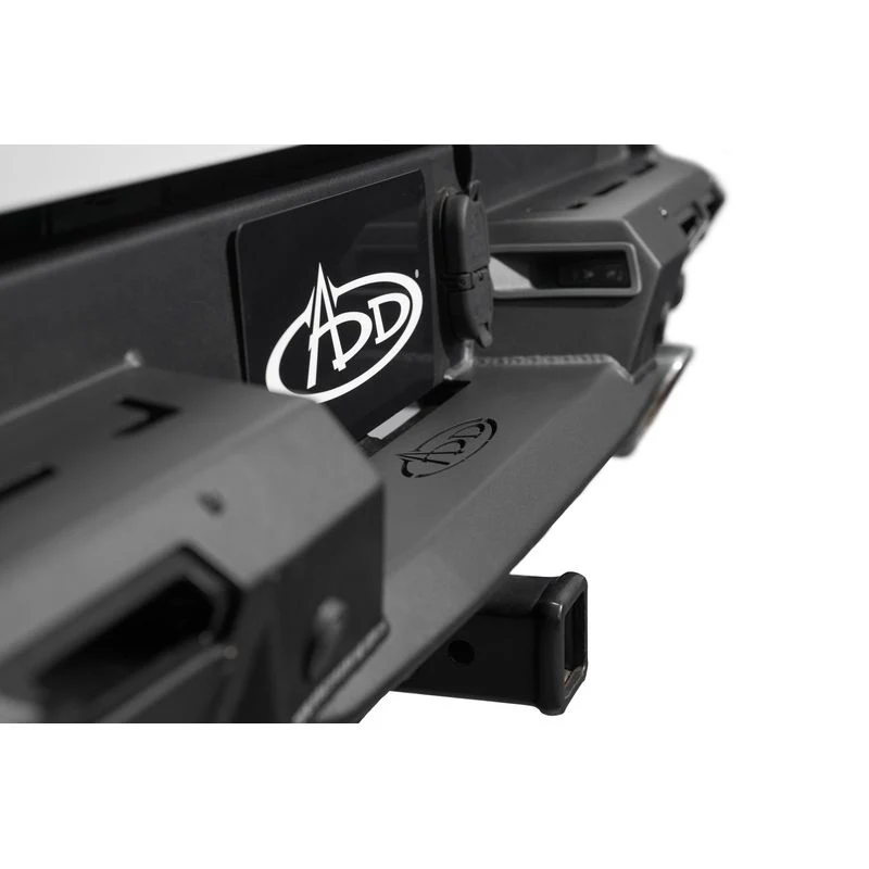 Addictive Desert Designs 19-24 RAM 1500 Black Label Rear Bumper Model R55020NA0103 - Image 6