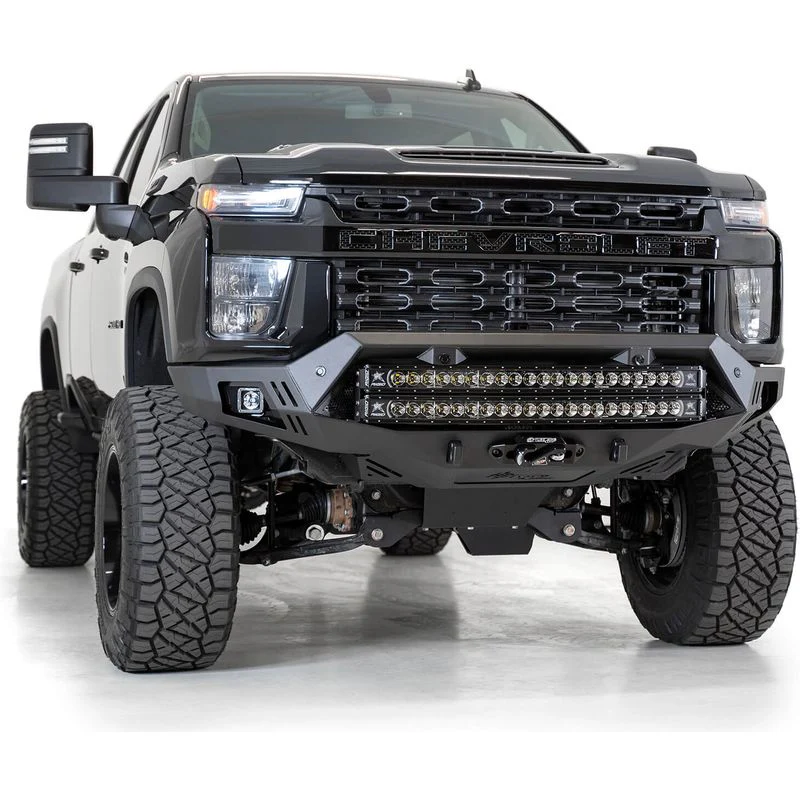 Addictive Desert Designs 20 - 23 Chevy Silverado 2500/3500 Bomber HD Front Bumper Model F270043500103 - Image 10