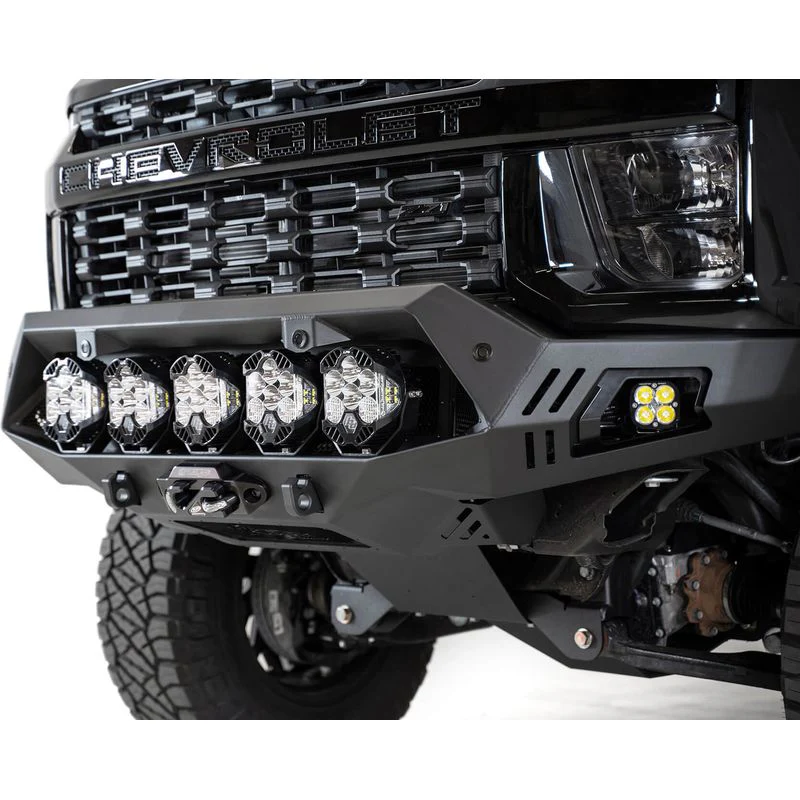 Addictive Desert Designs 20 - 23 Chevy Silverado 2500/3500 Bomber HD Front Bumper Model F270043500103 - Image 12