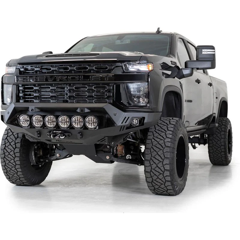 Addictive Desert Designs 20 - 23 Chevy Silverado 2500/3500 Bomber HD Front Bumper Model F270043500103 - Image 5