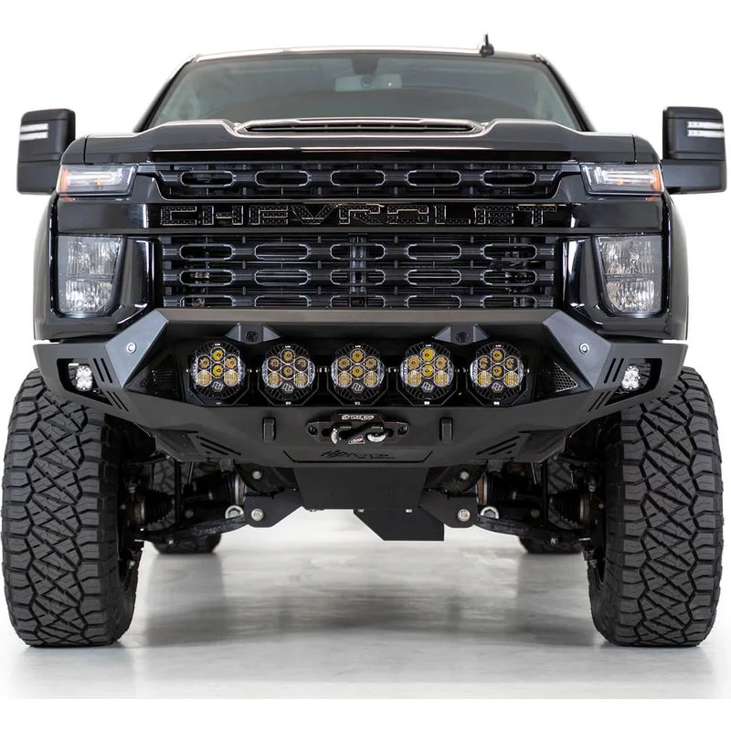 Addictive Desert Designs 20 - 23 Chevy Silverado 2500/3500 Bomber HD Front Bumper Model F270043500103 - Image 6