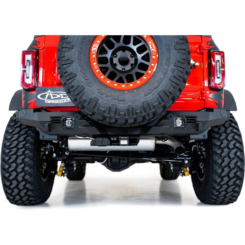 Addictive Desert Designs 21 - 23 Ford Bronco Bomber Rear Bumper Model R230141090103 - Image 3