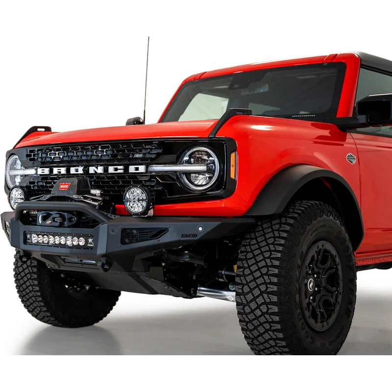 Addictive Desert Designs 21 - 23 Ford Bronco Rock Fighter Front Bumper Model F230181060103 - Image 10