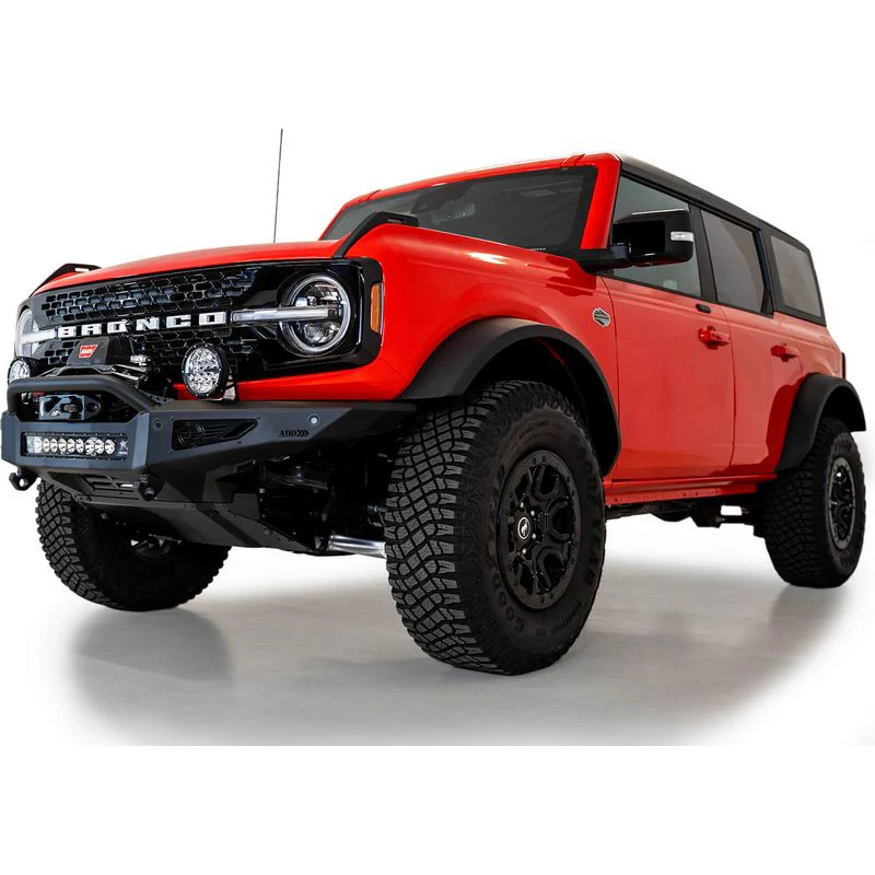 Addictive Desert Designs 21 - 23 Ford Bronco Rock Fighter Front Bumper Model F230181060103 - Image 4