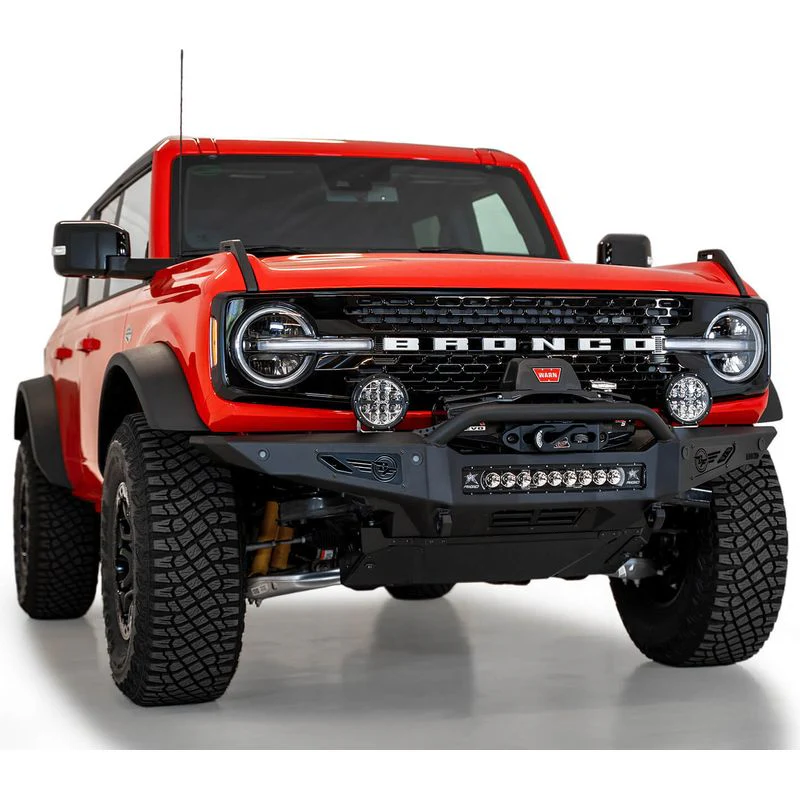 Addictive Desert Designs 21 - 23 Ford Bronco Rock Fighter Front Bumper Model F230181060103 - Image 9