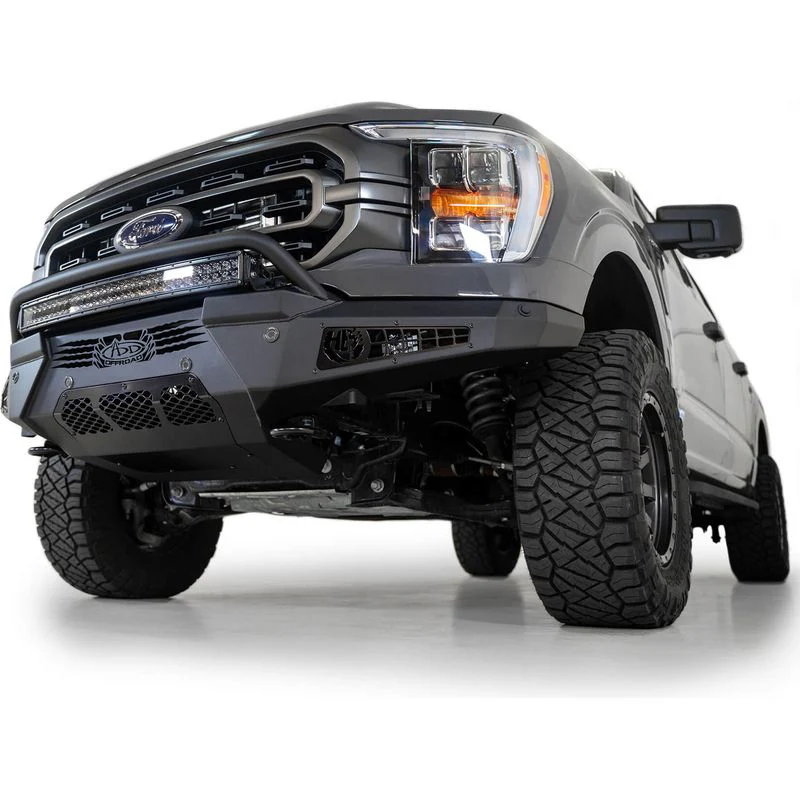 Addictive Desert Designs 21 - 23 Ford F-150 HoneyBadger Front Bumper Model F197431040103 - Image 4