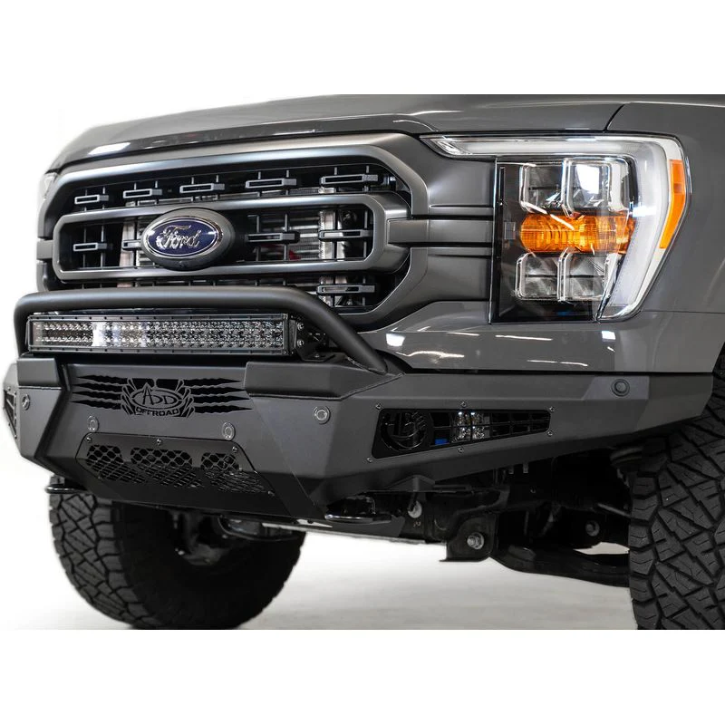 Addictive Desert Designs 21 - 23 Ford F-150 HoneyBadger Front Bumper Model F197431040103 - Image 5