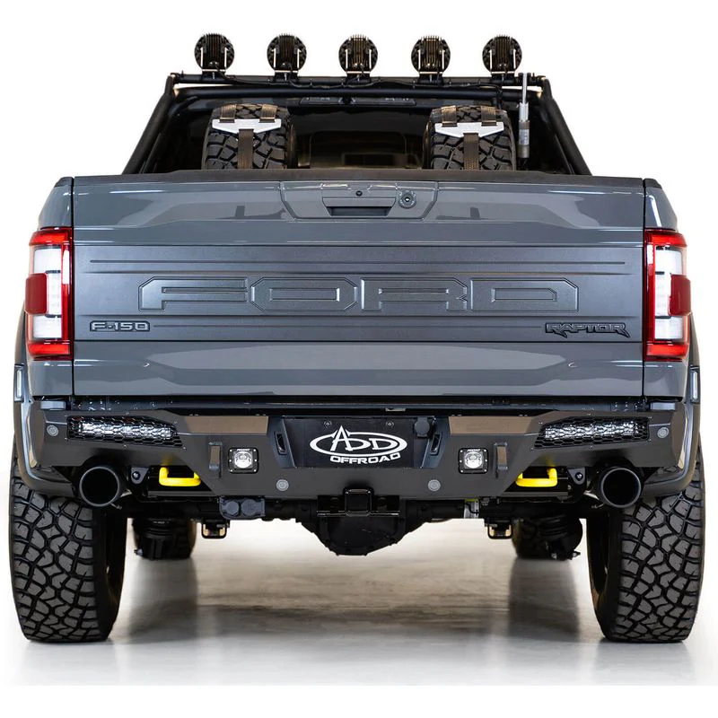 Addictive Desert Designs 21 - 23 Ford Raptor HoneyBadger Rear Bumper Model R210151430103 - Image 3