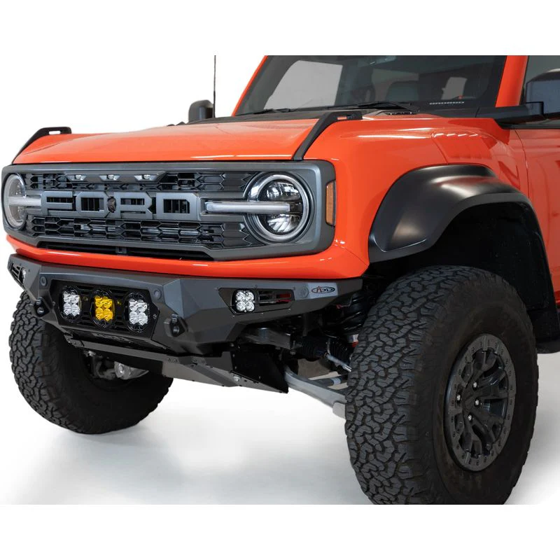 Addictive Desert Designs 22 - 23 Ford Bronco Raptor Bomber Front Bumper Model F2600141103 - Image 10