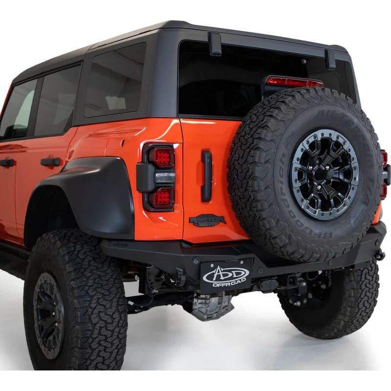 Addictive Desert Designs 22 - 23 Ford Bronco Raptor Rock Fighter Rear Bumper Model R26012NA0103 - Image 11
