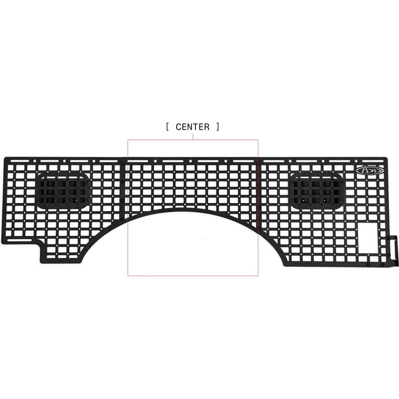 Addictive Desert Designs 23 Ford Super Duty Bed Side Molle Panels Passenger Full Kit Model AC8103301NA - Image 25
