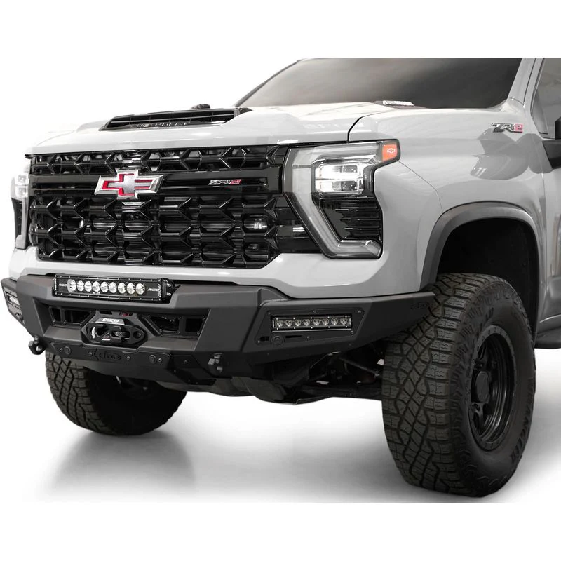 Addictive Desert Designs 24 Chevy Silverado 2500 Phantom Winch Front Bumper Model F820335070103 - Image 5