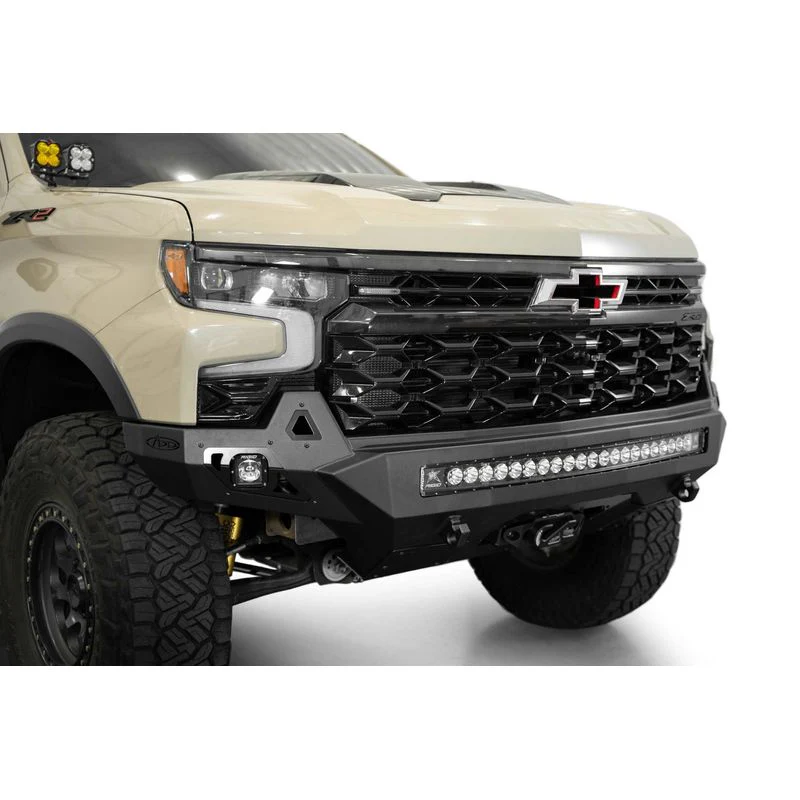 Addictive Desert Designs Chevy Silverado 1500 ZR2 Stealth Fighter Front Bumper Model F120083030103 - Image 11
