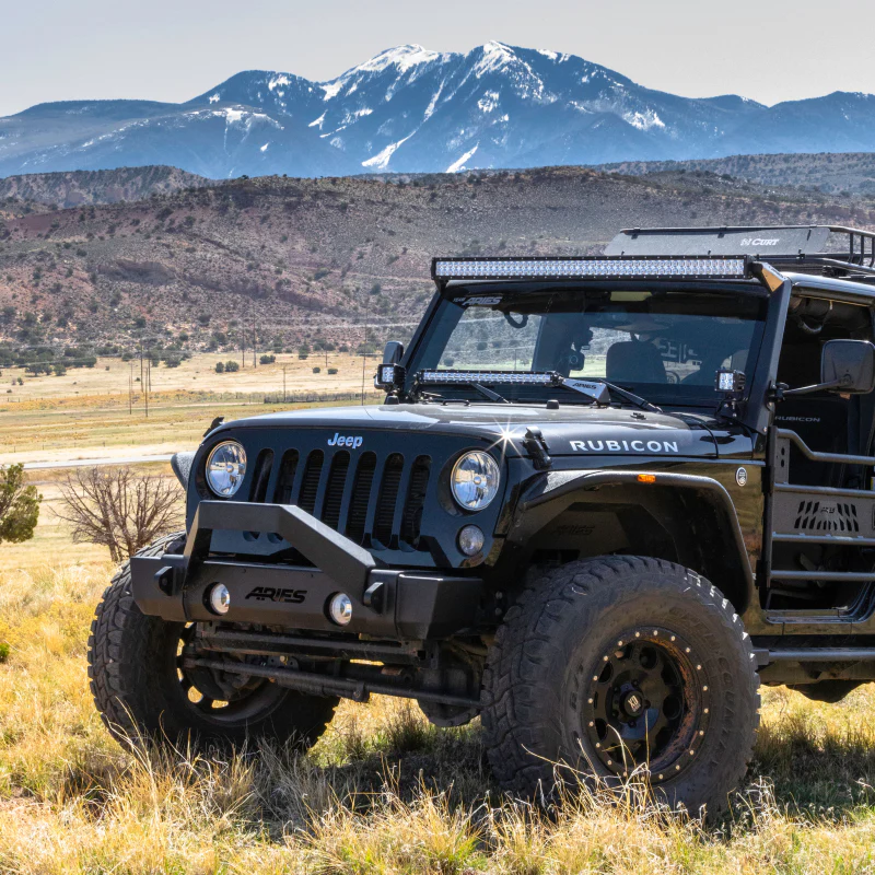 ARIES Jeep Wrangler JK Windshield Light Brackets Model AR15800 - Image 7