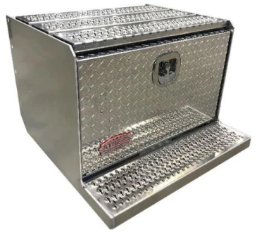 ATB Step Frame Box 21"H x 23"D x 30"W Single Drop and Bottom Open Door Model A-SF51-212330D-T