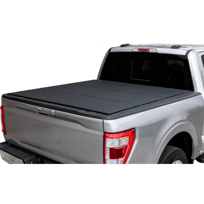 Access LOMAX™ Professional Series Tonneau Cover Diamond Plate Finish Split Rail Model B0010029