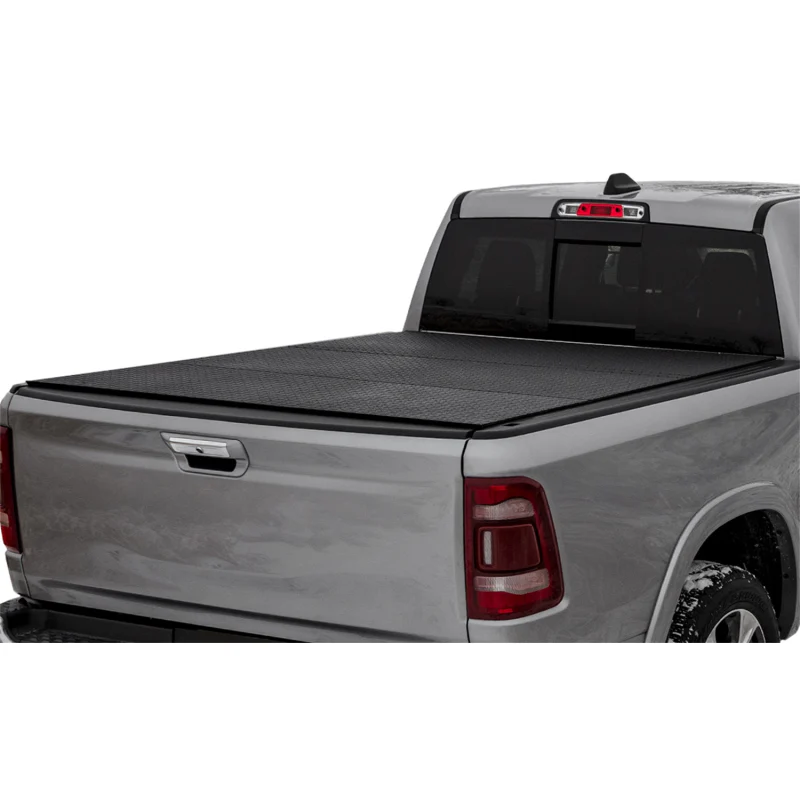Access LOMAX™ Professional Series Tonneau Cover Diamond Plate Finish Split Rail Model B0040049