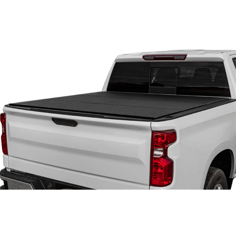 Access LOMAX™ Hard Tri-Fold Cover Black Urethane Finish Single Rail Model B3020119