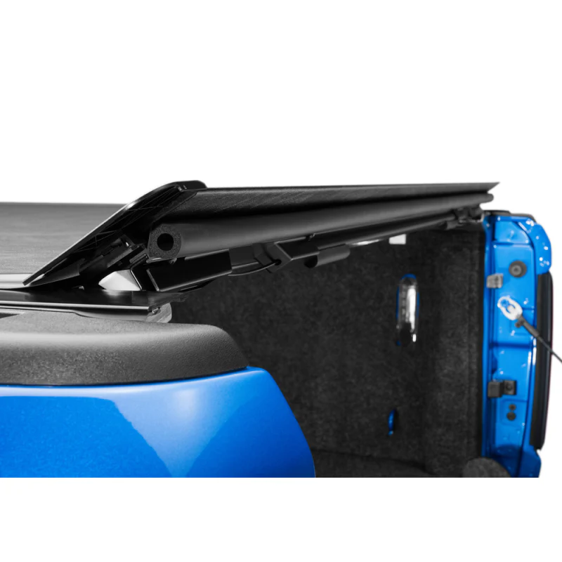 Bak Industries Revolver X2 Hard Rolling Truck Bed Cover - Rail Mounts Near Top of Bed Rail - Rails Can Be Lowered Using Drop Down Brackets - 2024 Toyota Tacoma 6' 2" Bed Model 39447 - Image 12
