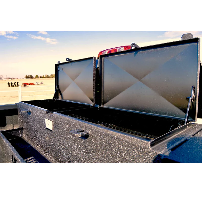 BCI Fabrication Steel Crossover Truck Toolbox Double Lid Model TB10 - Image 4