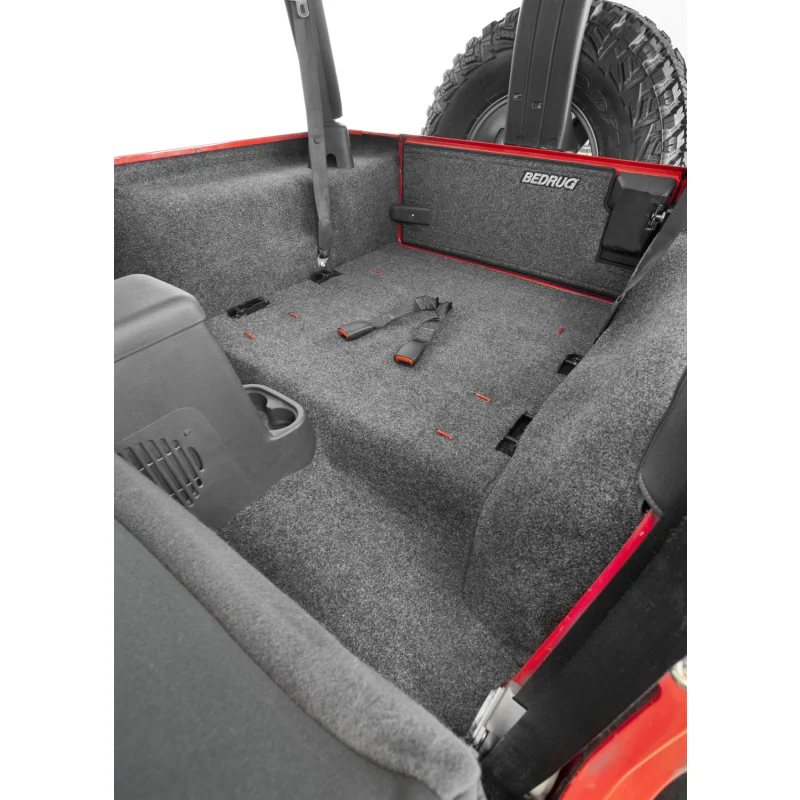 Bedrug Jeep Bedrug Rear 4Pc Cargo Kit (Inc Tlgte & Tub Liner) Model BRLJ04R - Image 3
