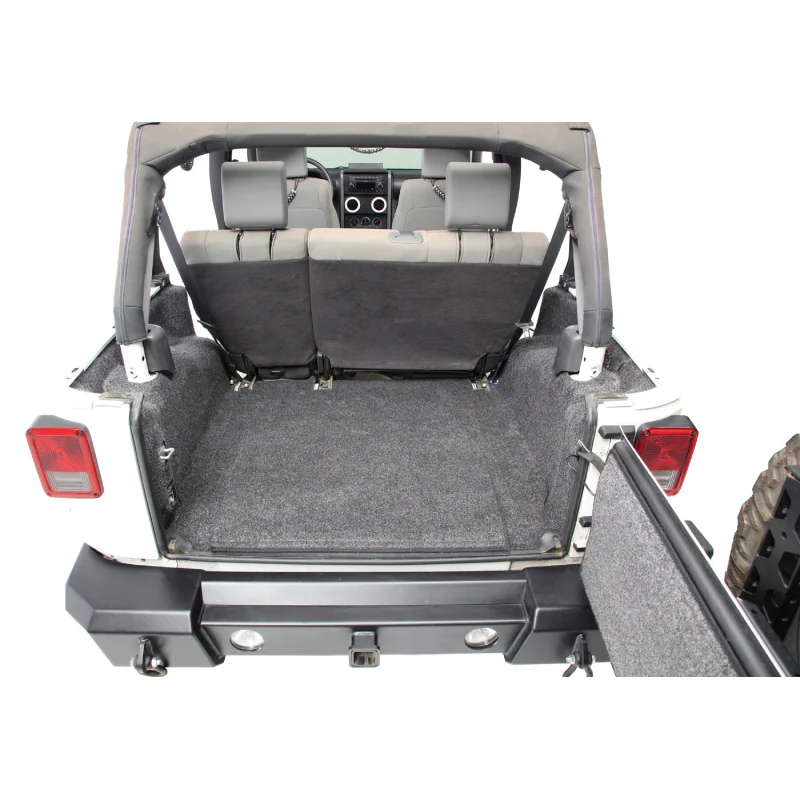 Bedrug Jeep Bedrug 2Dr Rear 5Pc Cargo Kit (Includes Tailgate & Tub Liner) Model BRJK07R2 - Image 2