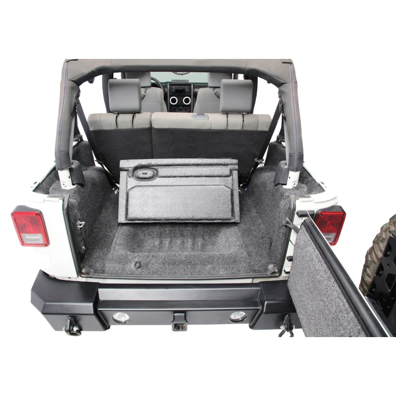 Bedrug Jeep Bedrug 2Dr Rear 5Pc Cargo Kit (Includes Tailgate & Tub Liner) Model BRJK07R2 - Image 3
