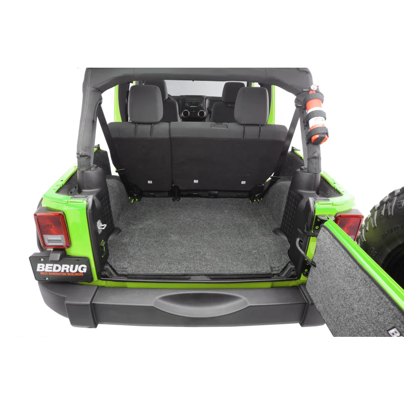 Bedrug Jeep Bedrug 4Dr Rr 5Pc Cargo Kit (Inc Tailgate & Tub Liner) Model BRJK07R4 - Image 4